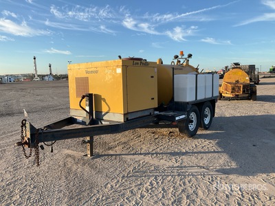 2010 Vermeer Vactron LP555DT 500 gal T/A Turntable Vacuum Excavation Unit
