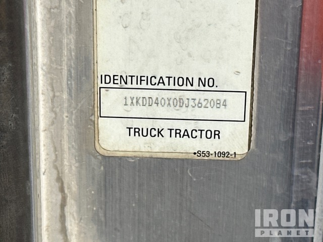 GRúA ARTICULADA 2013 KENWORTH HIAB 22040 LB