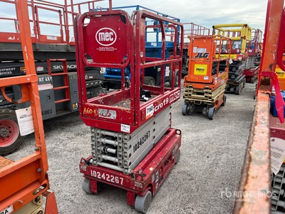 2018 MEC Micro 19 Electric Plateforme élévatrice à ciseaux (Inoperable)