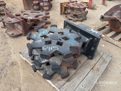 16 in Excavator Compaction Wheel