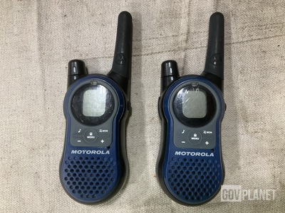 (2) Motorola Two-Way Radios
