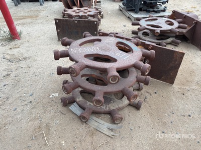 22 in Excavator Compaction Wheel