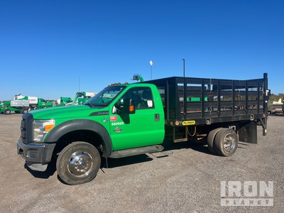 2013 Ford F-450 XL 4x4 Flatbed Truck