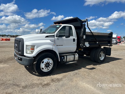 2017 Ford F-750 4x2 S/A Dump Truck
