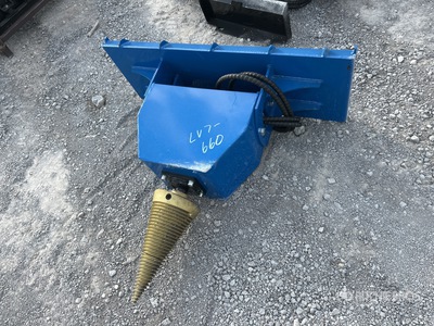 2025 GIYI GY-LS43B 43 in Skid Steer Log Splitter (Unused)