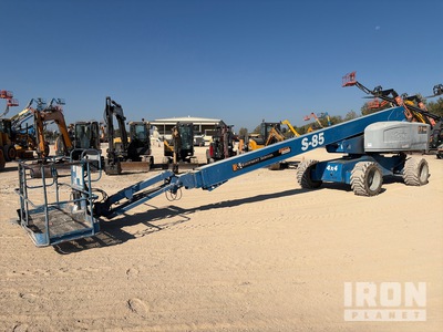2016 Genie S-85 4WD Diesel Telescopic Boom Lift