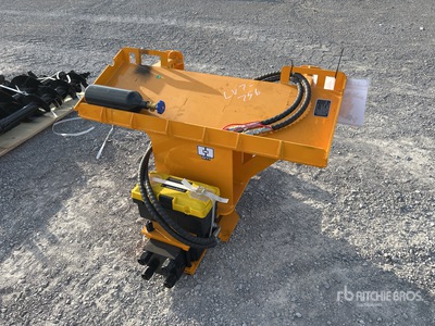 2025 GIYI GY-AD680 Skid Steer Post Driver (Unused)