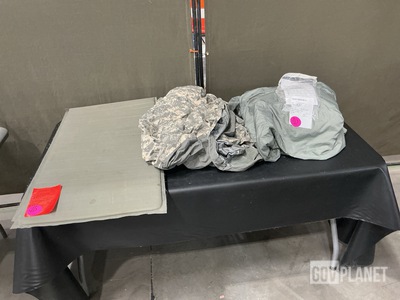 (30) Self-Inflating Sleeping Mats, (10) Sleeping Bags & Assorted Items