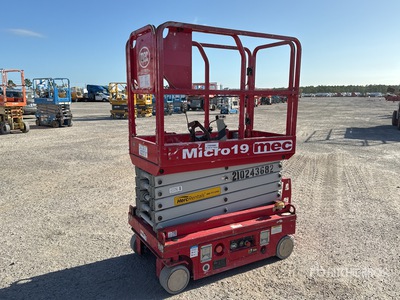 2018 MEC MICRO 19 Electric Ascenseur à ciseaux