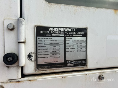 2017 Multiquip DCA220SSJU4F Generator Set