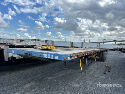 1998 Lufkin FL-II 45 ft T/A Flatbed Trailer