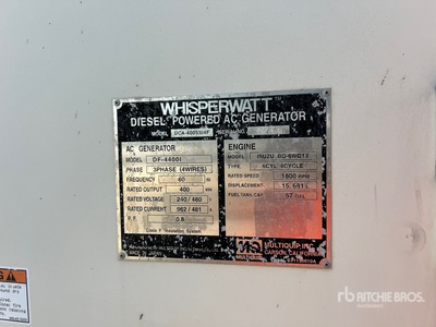 2018 Multiquip DCA-400SSI4F Generator Set