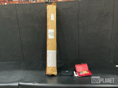 (4) Rubber Sheets, (1) Digital Level, (5) Amplifiers & Assorted Items