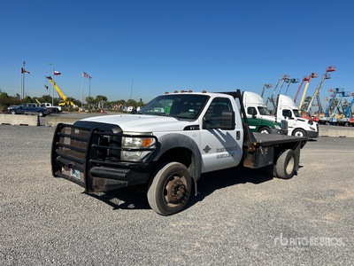 2012 Ford F-550 XL 4x4 Flatbed Truck