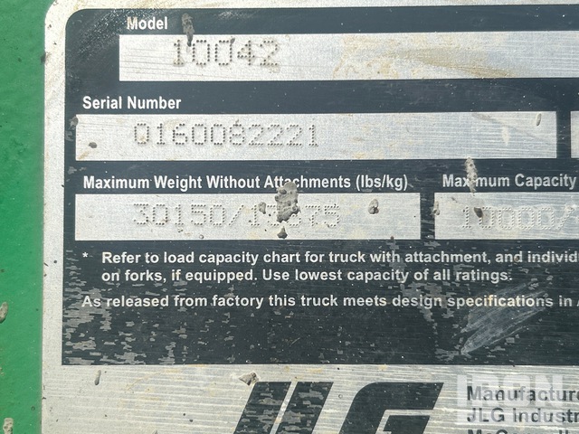 MANIPULADOR 2017 JLG/SKYTRAK