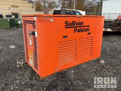 2015 Sullivan DF210UHJD 210 cfm Skid-Mounted Compresor de aire
