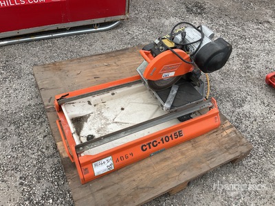 2006 Clipper CTC1015E Tile Saw