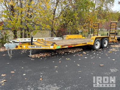 2017 Bri-Mar EH18-10-S 18 ft T/A Utility Trailer