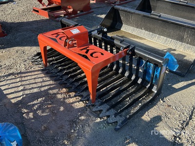 2025 Kit Containers QT-SG-S76-V3 76 in Skeleton Skid Steer Grapple
