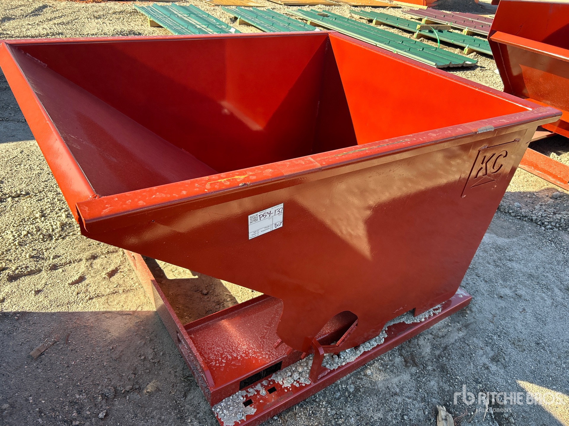 2025 Kit Containers 1.5YFT-SDH Self-Dumping Hopper