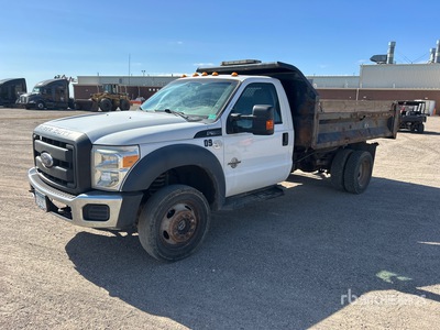 2014 Ford F-550 XL 4x4 S/A Dump Truck