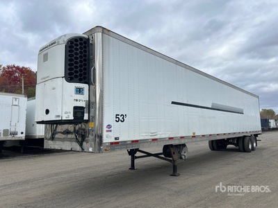 2010 Utility 3000R 53 ft x 102 in T/A Refrigerated Trailer