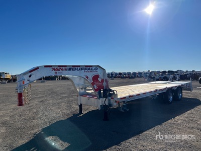 2026 N & N Trailers 25 ft T/A Gooseneck Equipment Trailer (Unused)