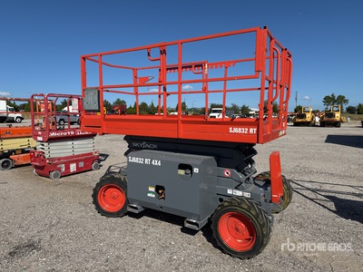 2017 Skyjack SJ6832 RT 4x4 Diesel Ascenseur à ciseaux