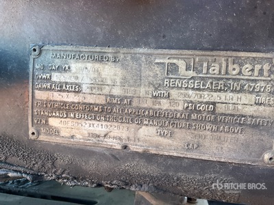2004 Talbert T3DW50HRG1 Tri/A Rimorchio ribassato