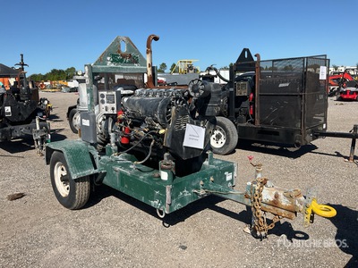 2010 Pioneer PP88S12 Trailer-Mounted Water Pump
