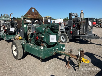2010 Pioneer PP66S12L Trailer-Mounted Water Pump