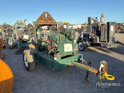 2010 Pioneer PP66S12L Trailer-Mounted Water Pump