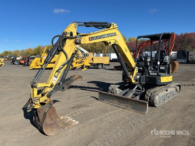 2016 Yanmar VIO45-6A Mini Excavator