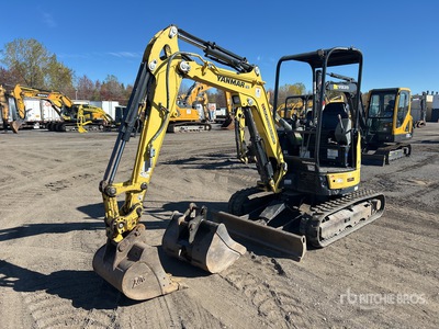 2019 Yanmar ViO25-6A Mini Excavator