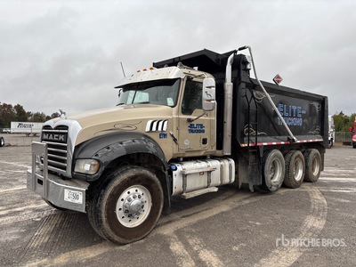 2018 Mack GU713 8x4 Tri/A Dump Truck