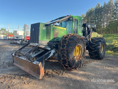 2013 John Deere 848H 4x4 Skidder