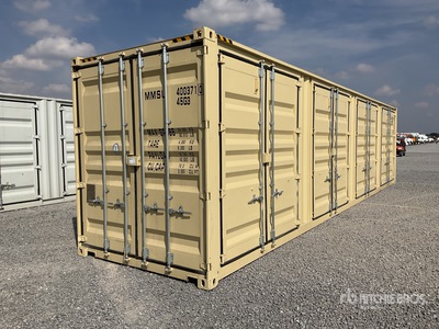 2025 40 ft High Cube Multi-Door Open-Sided Contenedor / Kontener magazynowy