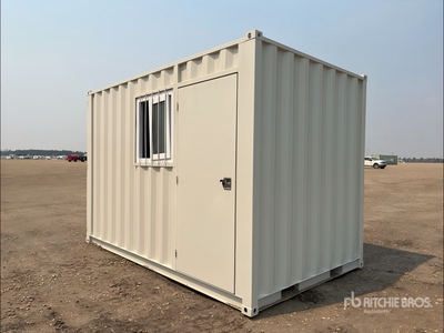 2025 12 ft Oficina Movil Tipo Contenedor / Storage Container