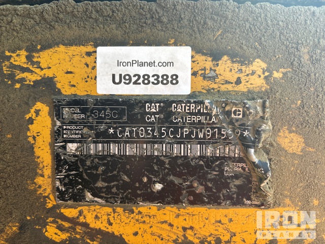 EXCAVADORA 2007 CATERPILLAR 345C