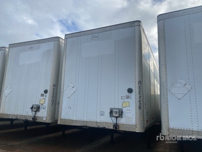 2013 Wabash DVCVHPC 53 ft x 102 in T/A Van Trailer