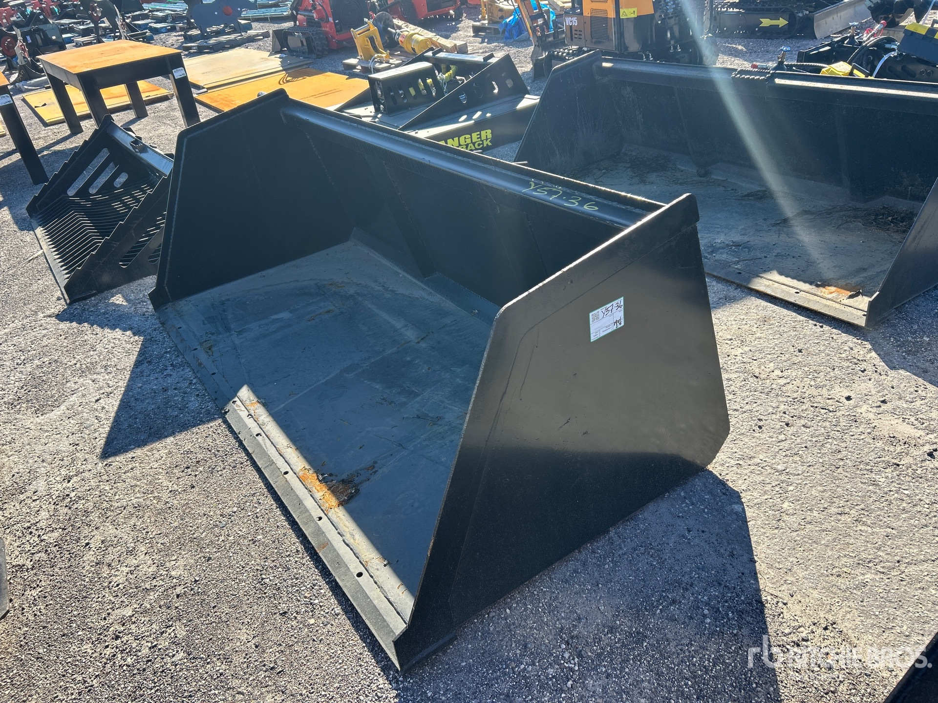 All-Star 100 in High Volume Skid Steer Bucket