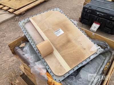 (4) 368378-1 Aircraft Window Panels