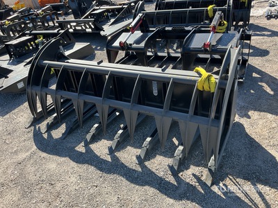 All-Star 84 In Skid Steer Root Rake