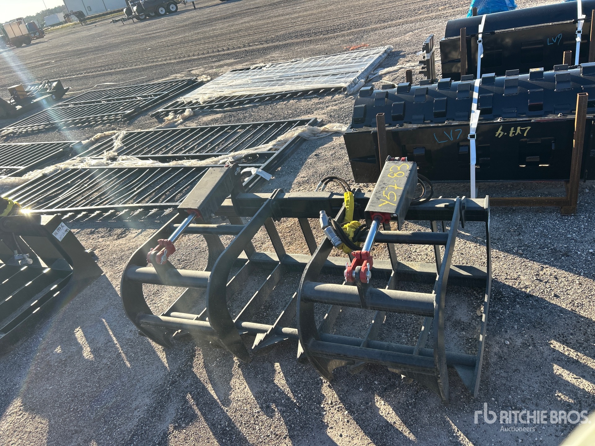 All-Star 60 In Skid Steer Grapple