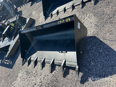 Mid-State 74 In Low Profile Skid Steer Bucket