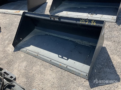 Mid-State 68 in General Purpose Low Profile Skid Steer Bucket