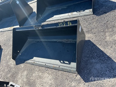 Mid-State 68 In Low Profile Skid Steer Bucket