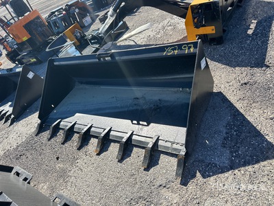 Mid-State 80 in Low Profile Skid Steer Bucket