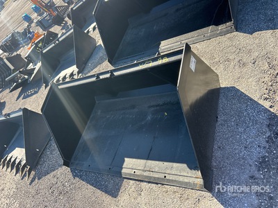 Mid-State 68 In Snow & Litter Skid Steer Bucket