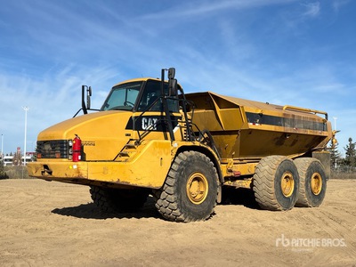 2007 Cat 740 4x4 Camion de agua articulado